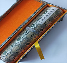 北仑书画装裱案例